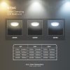 V-TAC PRO 3in1 teljesítményű mennyezeti lámpa, szenzorral, állítható színhőmérséklettel - 804-24